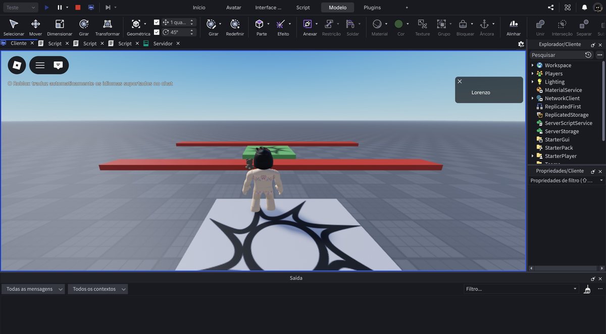 Tela do Roblox Studio no passo 19
