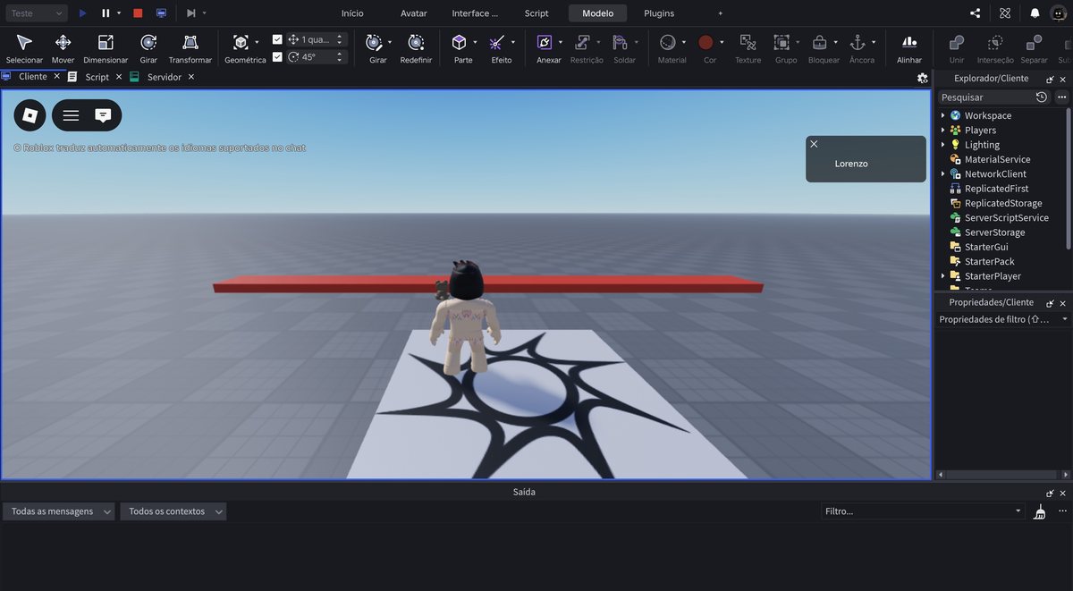Tela do Roblox Studio no passo 11